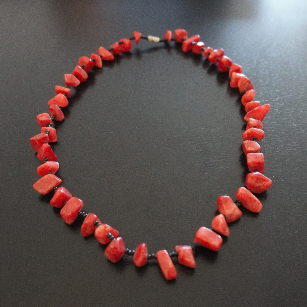 Red Stone Necklace